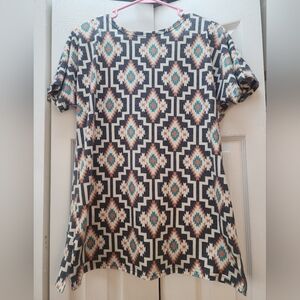 Crazy Train Aztec Top